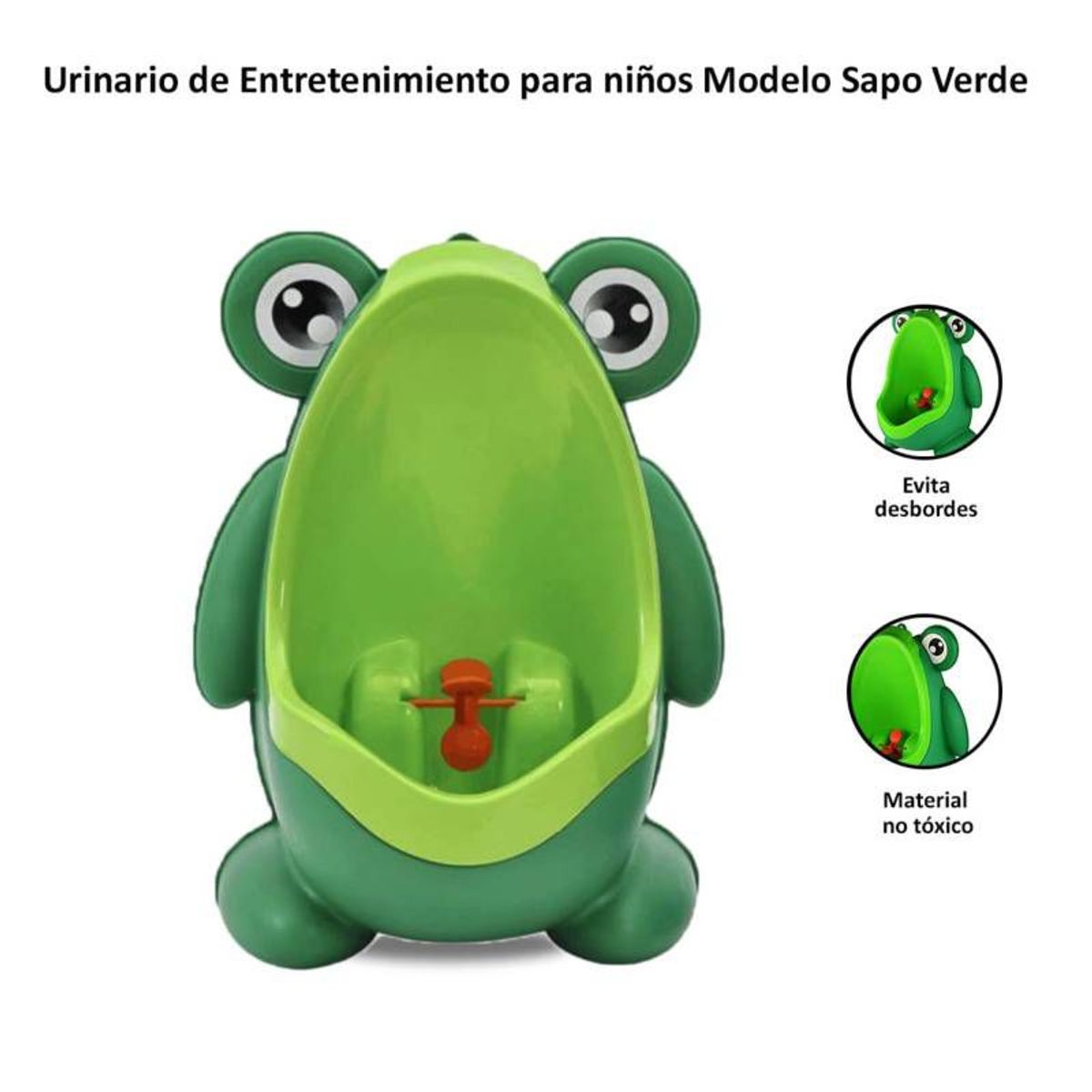 GENERICO - Bacin Urinario Sapito para Bebes y niños