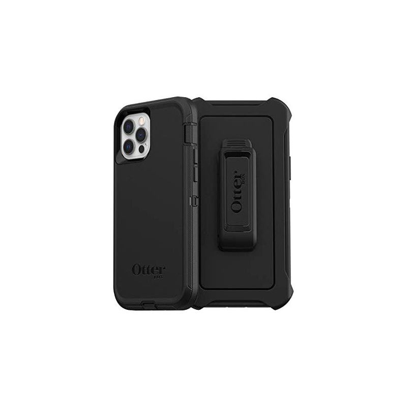 OTTERBOX - Funda  Otterbox Para Iphone 12 Pro Max Case Defender- Negro