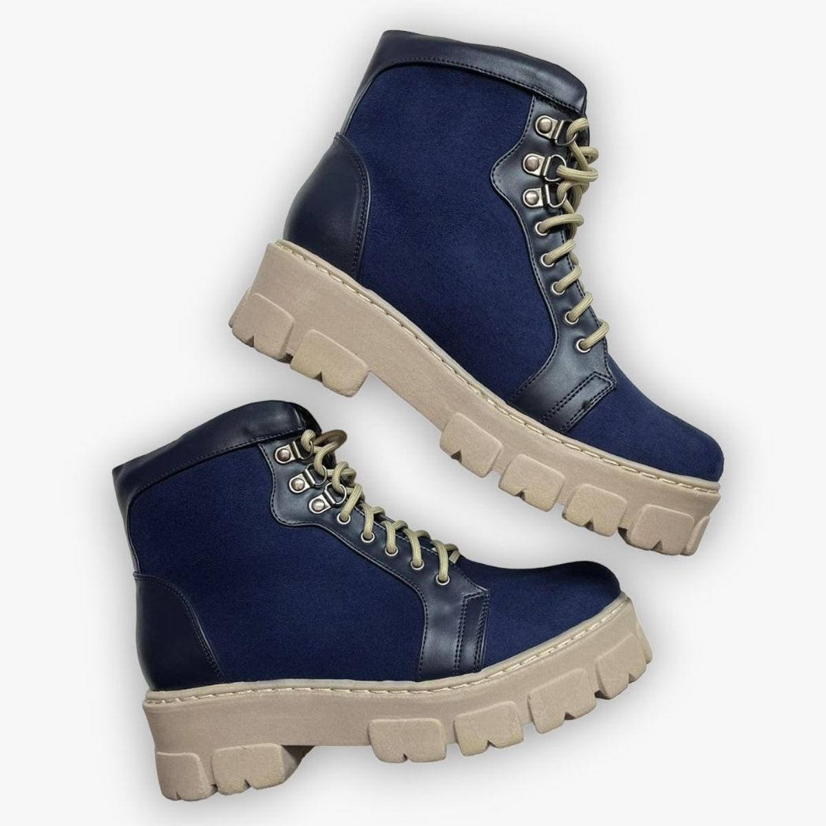 GENERICO - Botines para mujer Misshus Emilia azul