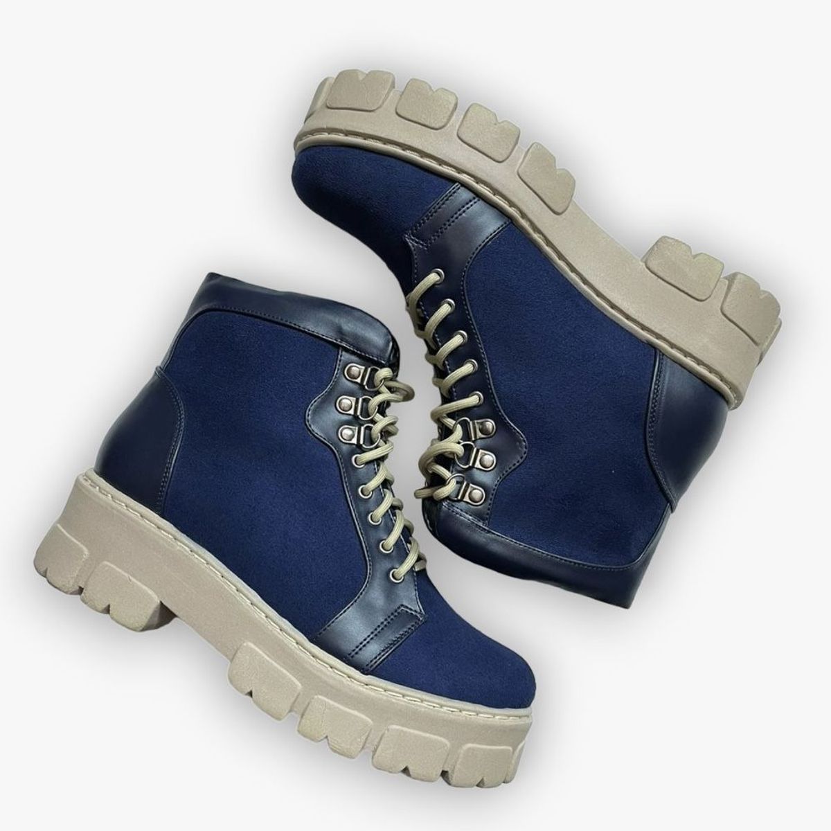 GENERICO - Botines para mujer Misshus Emilia azul