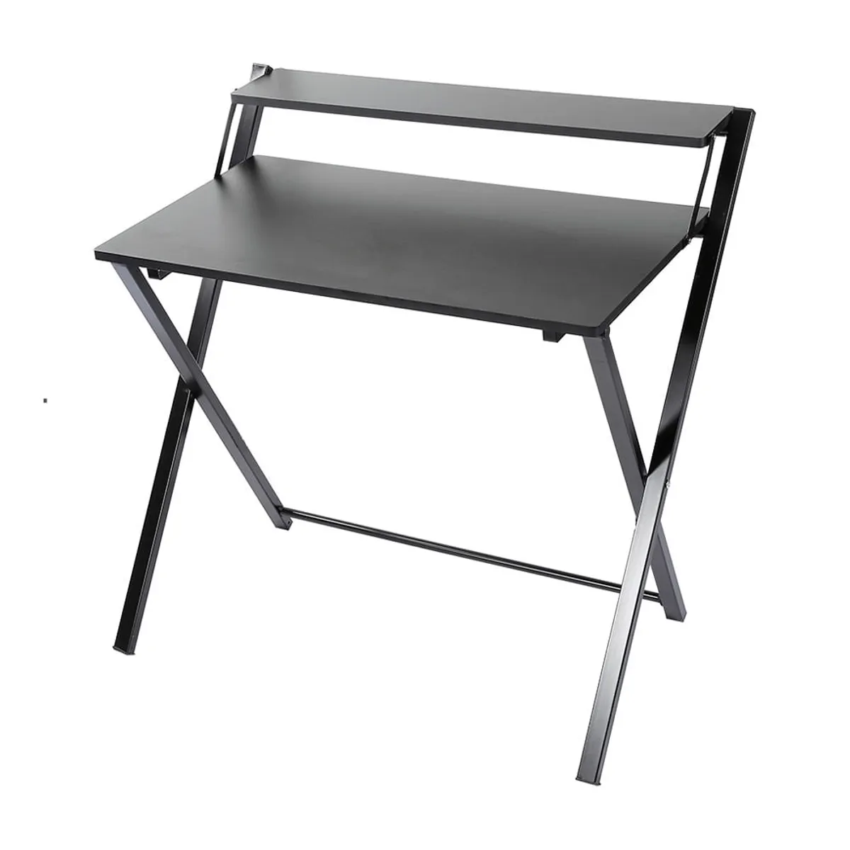 GENERICO - Escritorio plegable para laptops 65cm - NEGRO