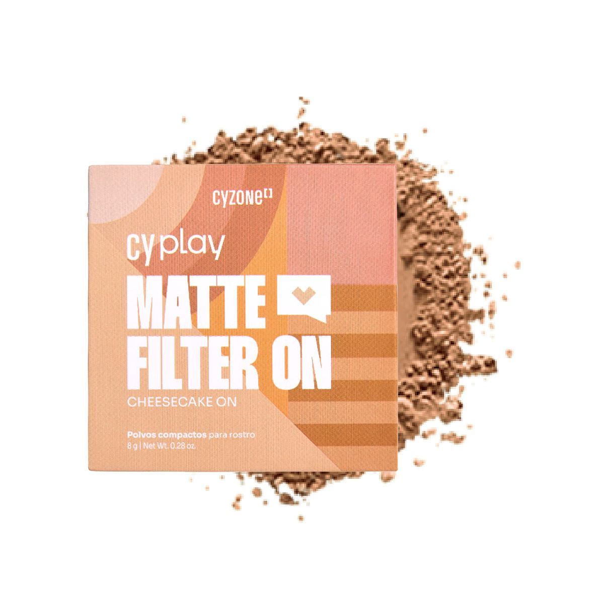 CYZONE - Polvos Matte Filter On CINNAMON ON CyPlay