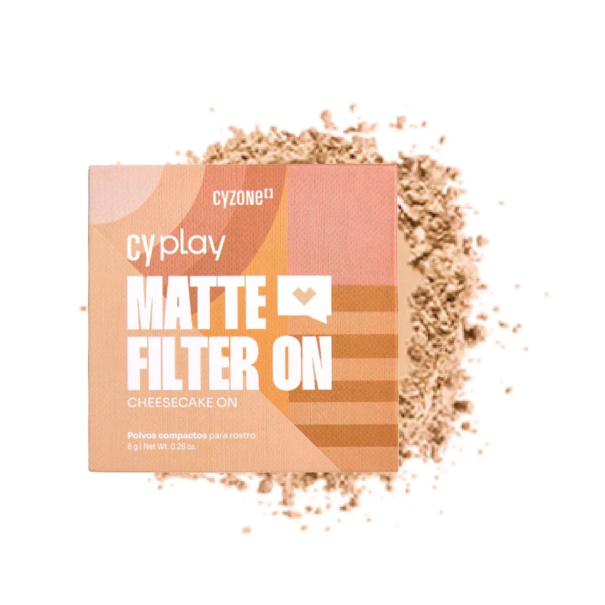 CYZONE - Polvos Matte Filter On LATTE ON CyPlay