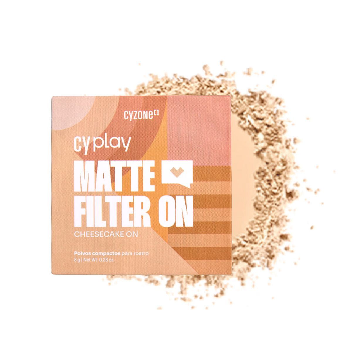 CYZONE - Polvos Matte Filter On CHEESCAKE ON CyPlay