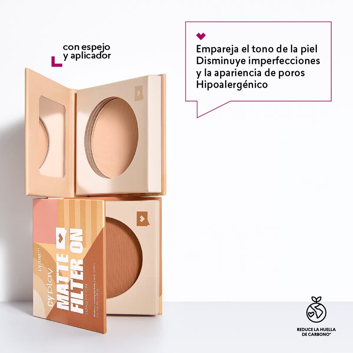 CYZONE - Polvos Matte Filter On CHEESCAKE ON CyPlay