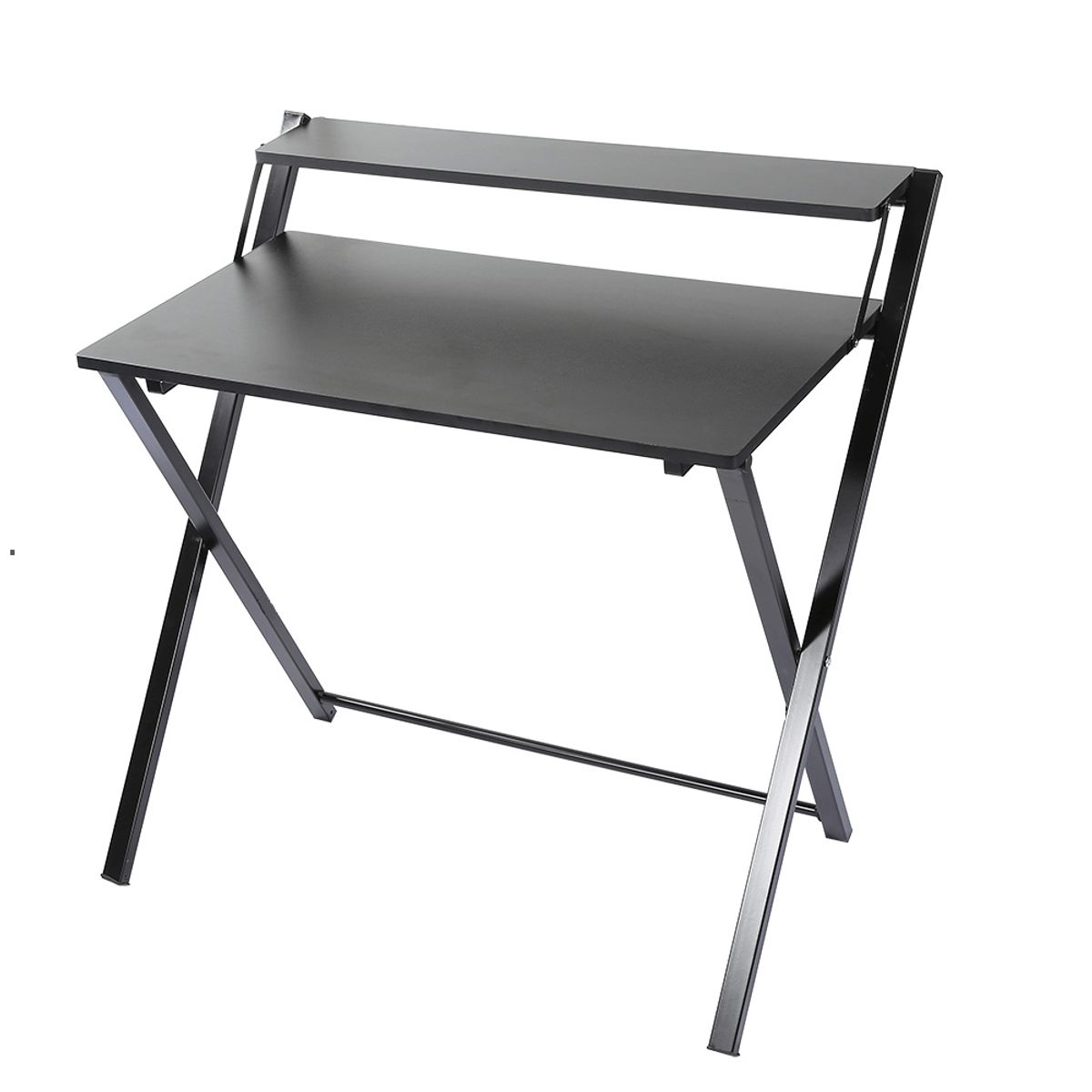 GENERICO - Escritorio plegable para laptops 80cm - NEGRO