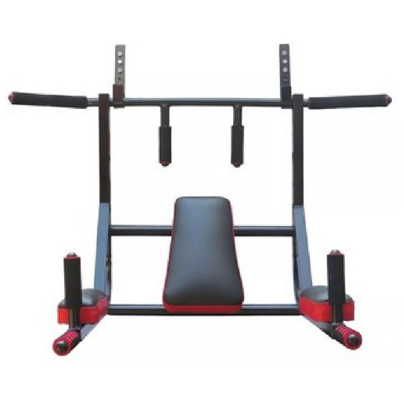 GENERICO - Barra dominada 6 en 1 ejercicios,paralelas,fondo,abdominales