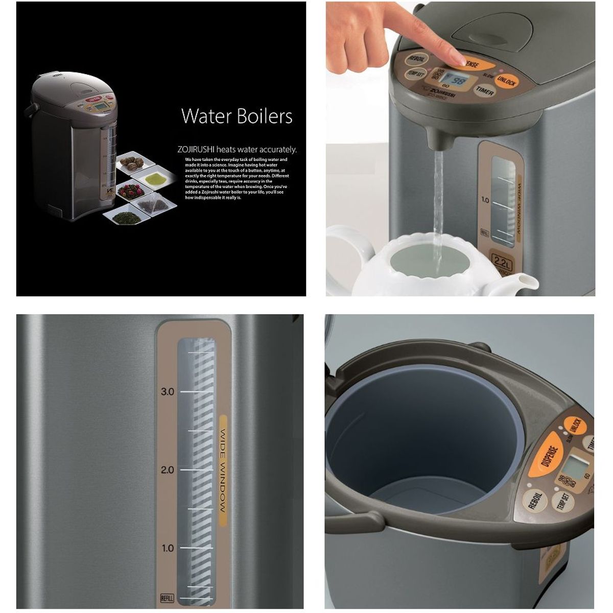 ZOJIRUSHI - TERMO HERVIDOR ELECTRICO 22LT CD-WBQ22 ZOJIRUSHI