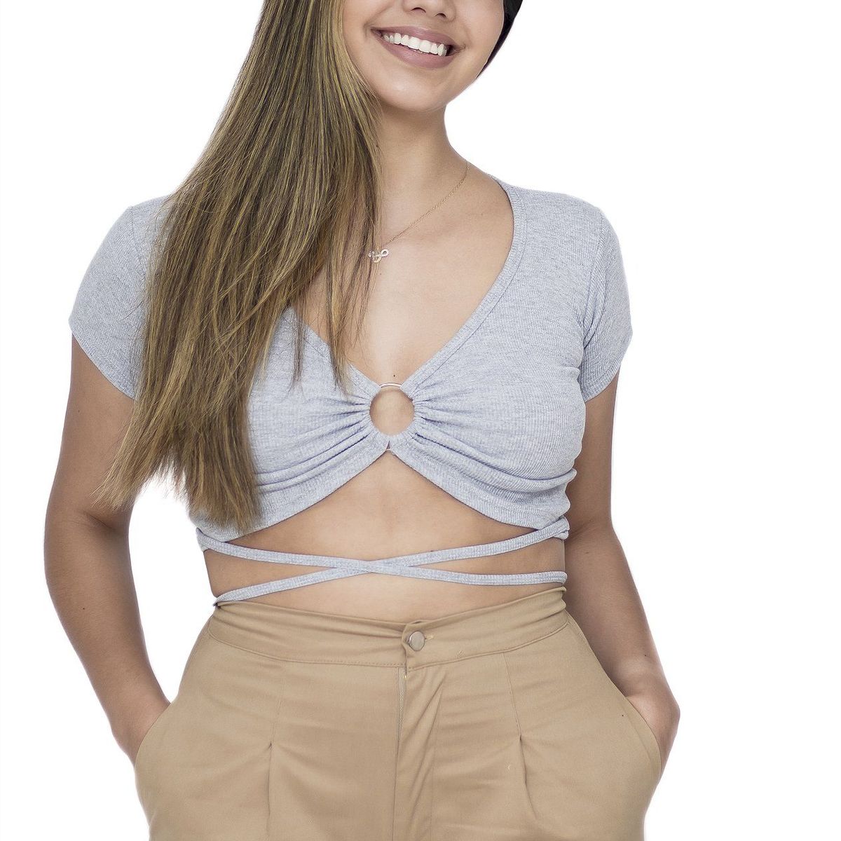 PEYITO - Top Mujer Manga Cero