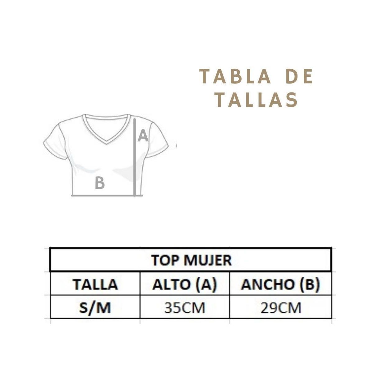 PEYITO - Top Mujer Manga Cero