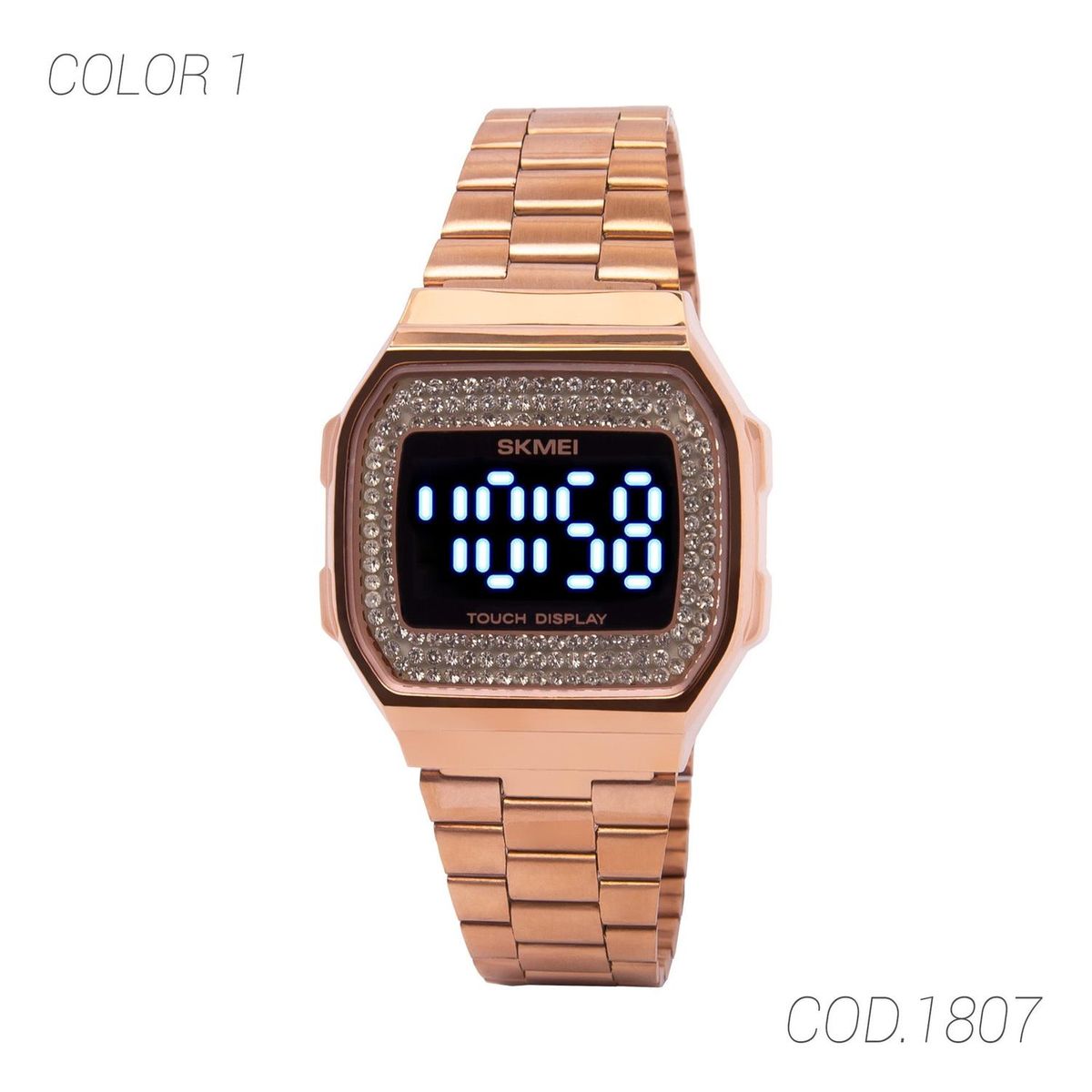 SKMEI - RELOJ ACUATICO MUJER 1807 SKMEI