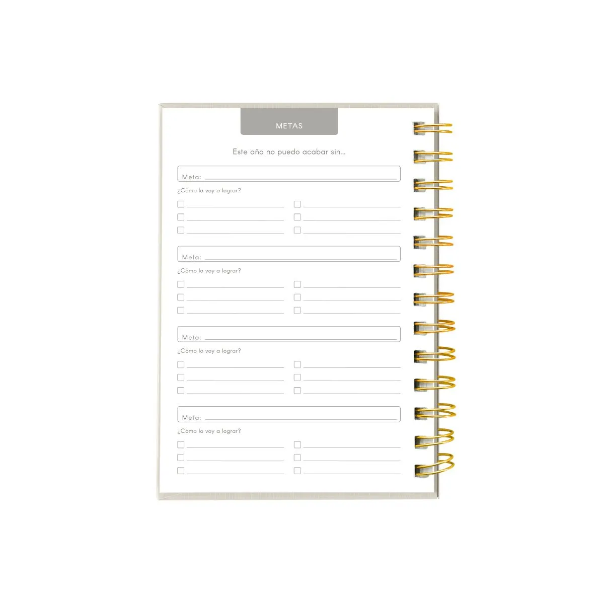 INGENIAL - Agenda diaria 2026 Ingenial Grey