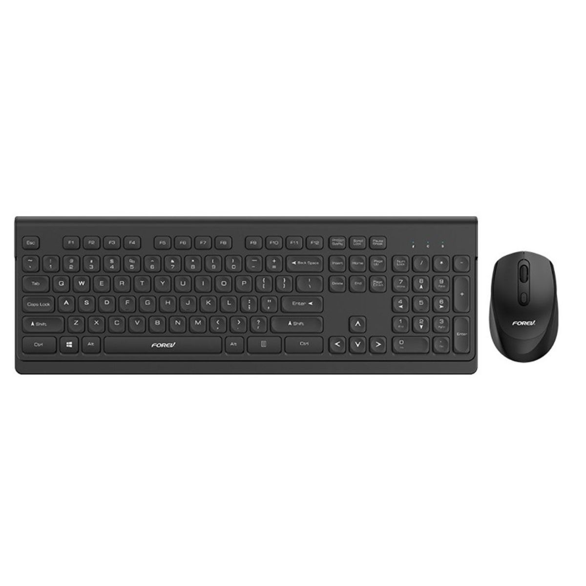 GENERICO - Teclado y Mouse Forev Negro