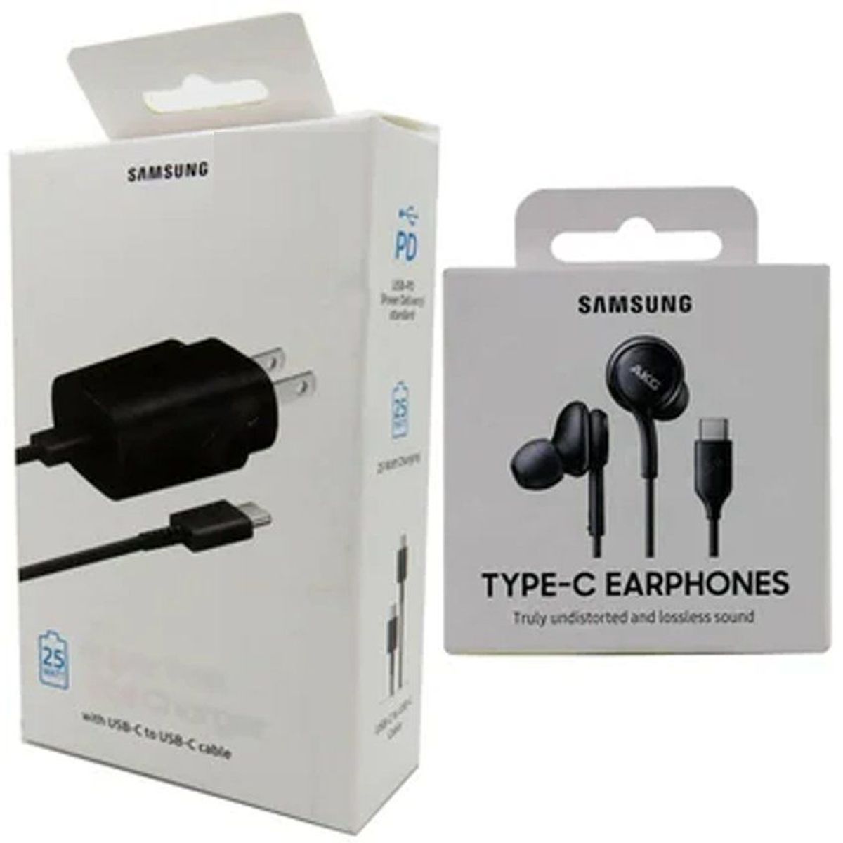 SAMSUNG - Audífono Akg Tipo-C  Cargador 25w Samsung S21 S21 Plus