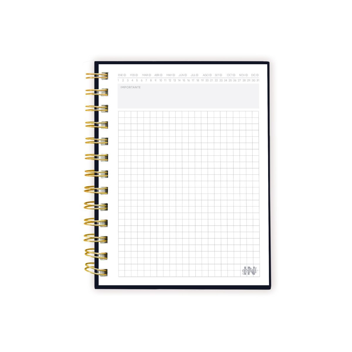 INGENIAL - Cuaderno Anillado Ingenial Poder