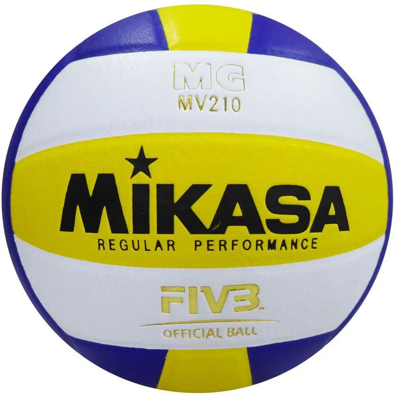 MIKASA - Pelota de voley mikasa mv210 cuero tratado fivb