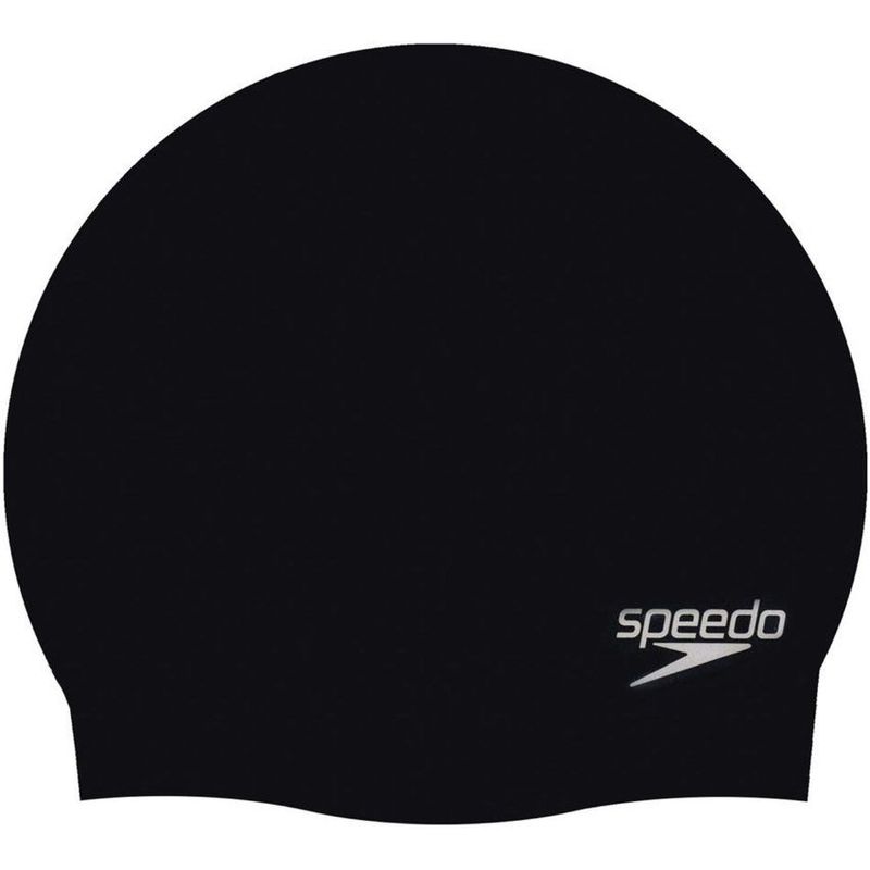 SPEEDO - Gorro Natación Speedo Plain Flat Negro