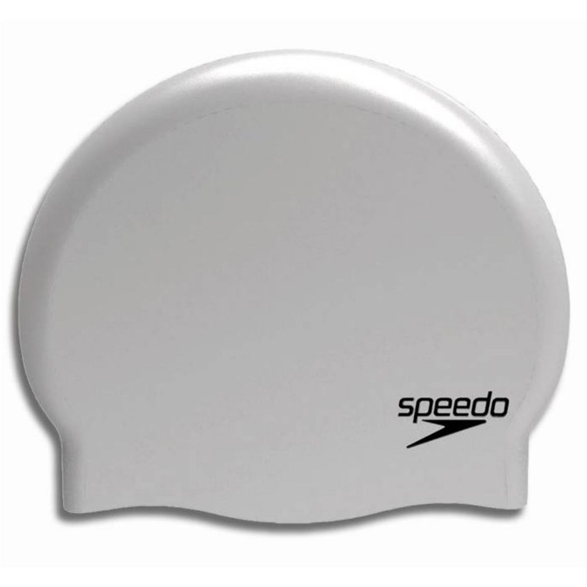 SPEEDO - Gorro Para Natación Speedo Plain Flat Plata