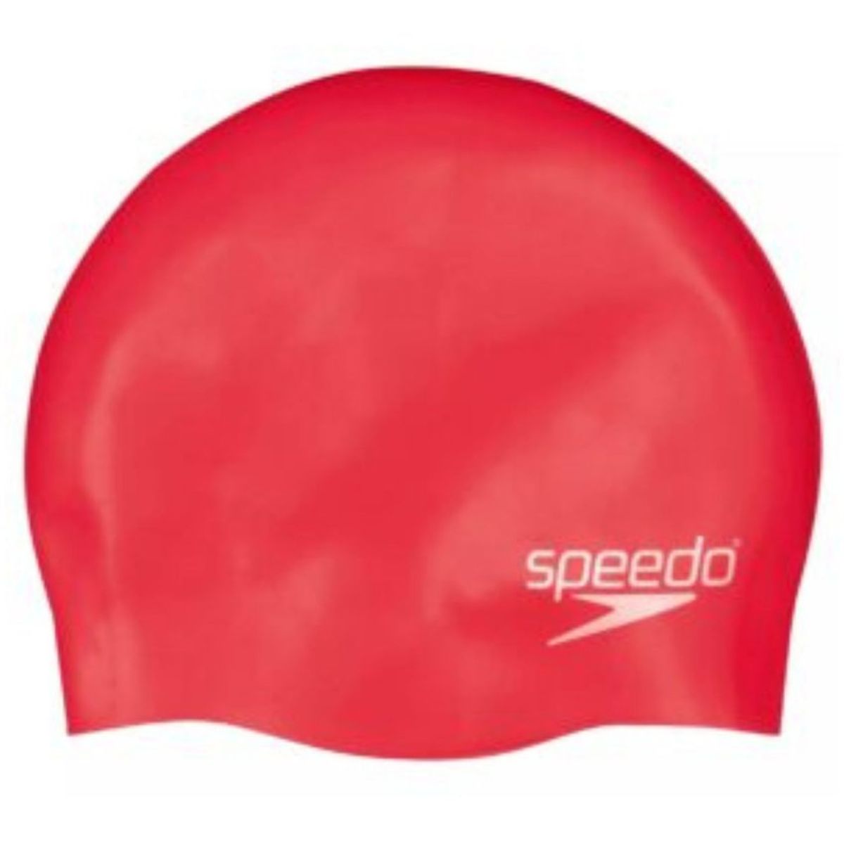 SPEEDO - Gorro para Natación Speedo Plain Moulded Rojo