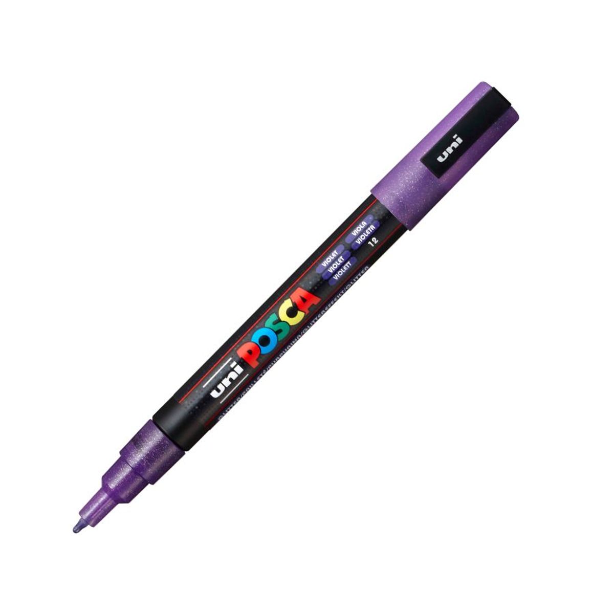 POSCA - POSCA Marcador PC-3ML Violeta Escarchado