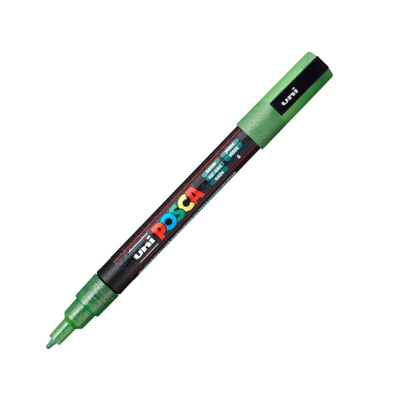 POSCA - POSCA Marcador PC-3ML Verde Escarchado