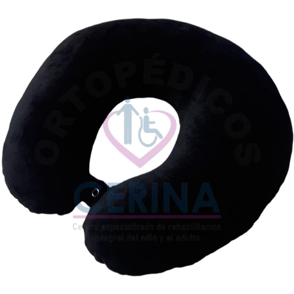 GENERICO - Almohada para cuello cojin cervical para viaje color negro