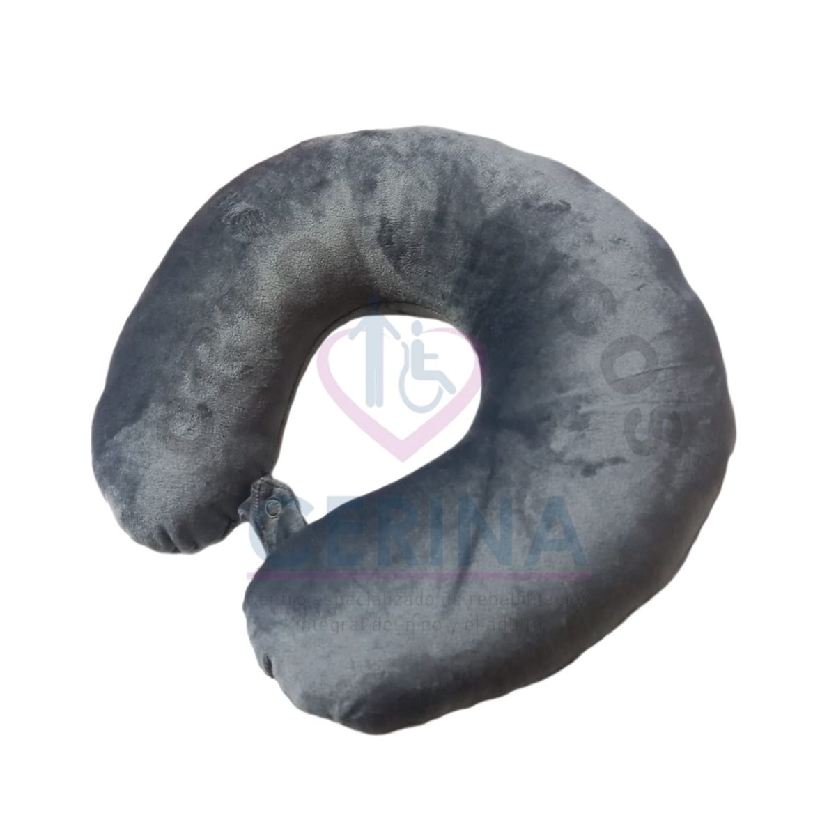 GENERICO - Almohada para cuello cojin cervical para viaje color Plomo