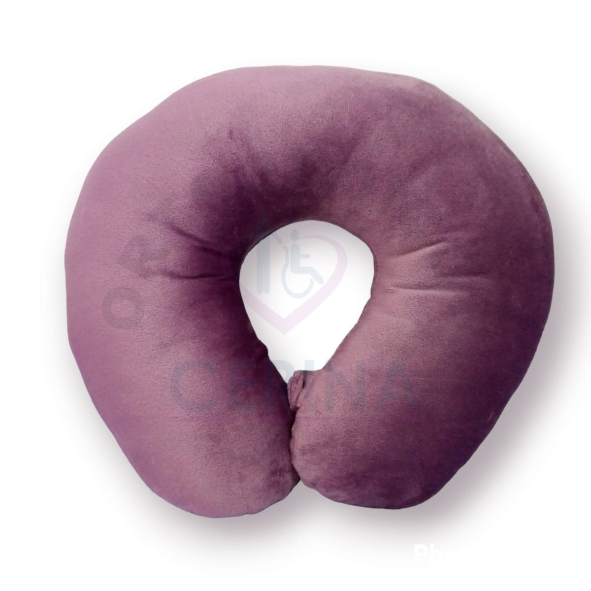 GENERICO - Almohada para cuello cojin cervical para viaje color violeta