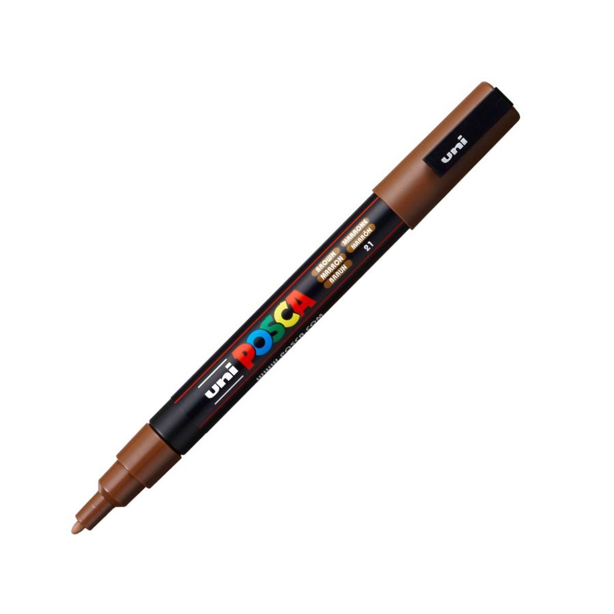 POSCA - POSCA Marcador PC-3M Marrón