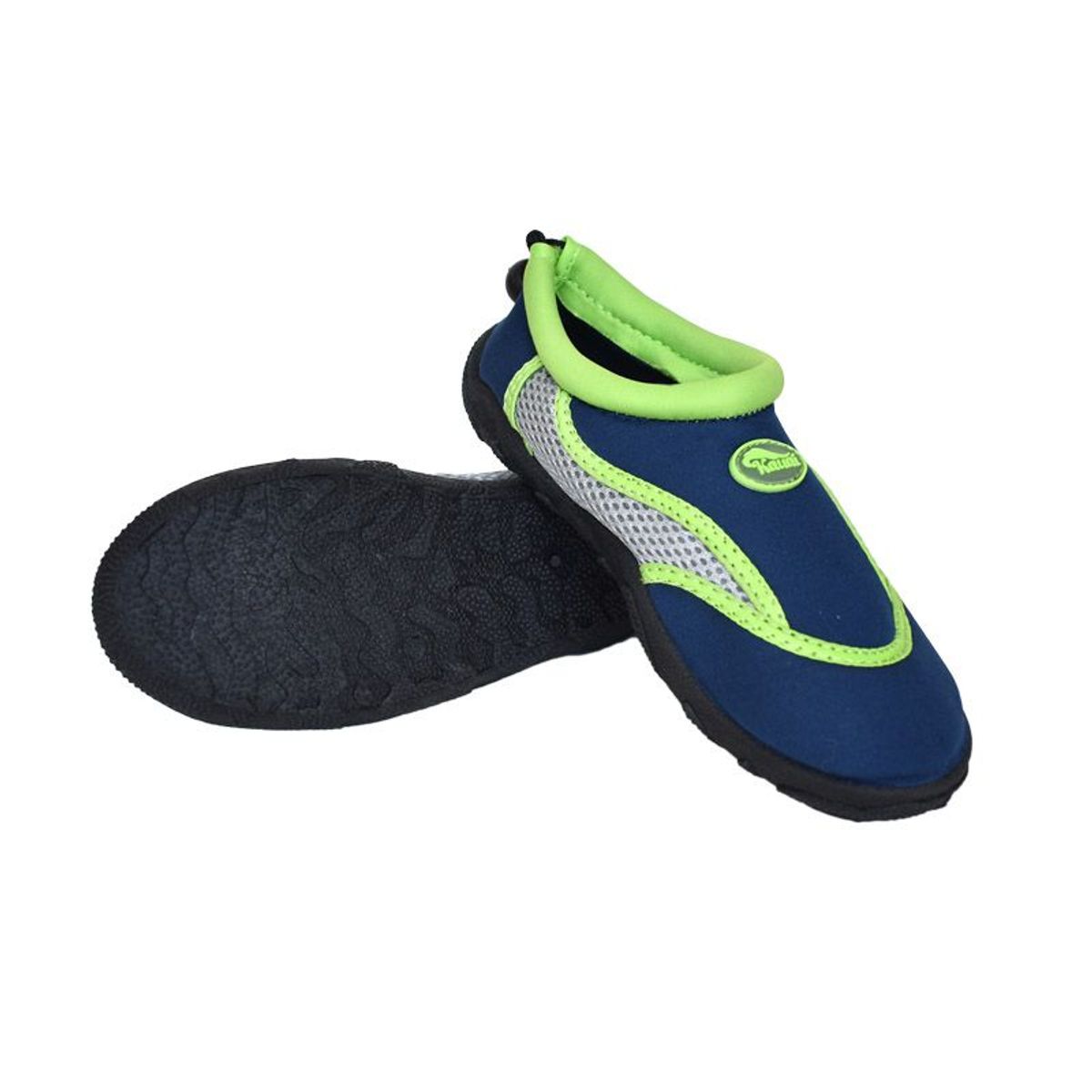 GENERICO - AQUA SHOES - ZAPATILLAS DE AGUA - PARACAS AZUL/VERDE TALLAS 27 A 34
