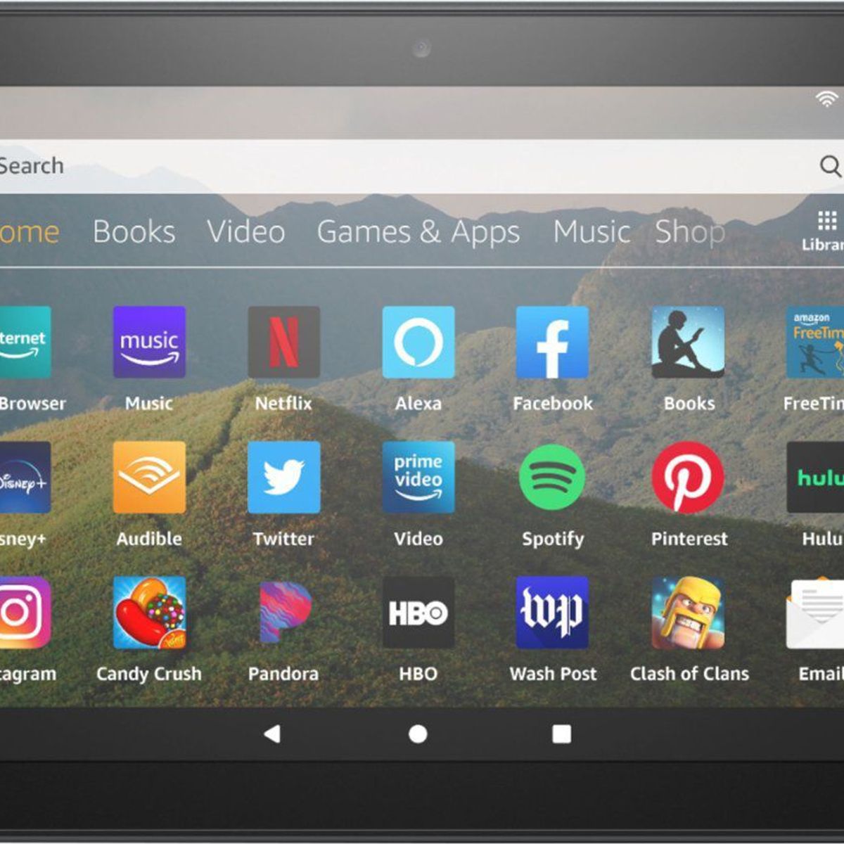 AMAZON - TABLET AMAZON FIRE HD 8 10TH GENERACION 8'' WITH ALEXA 64 GB BLACK