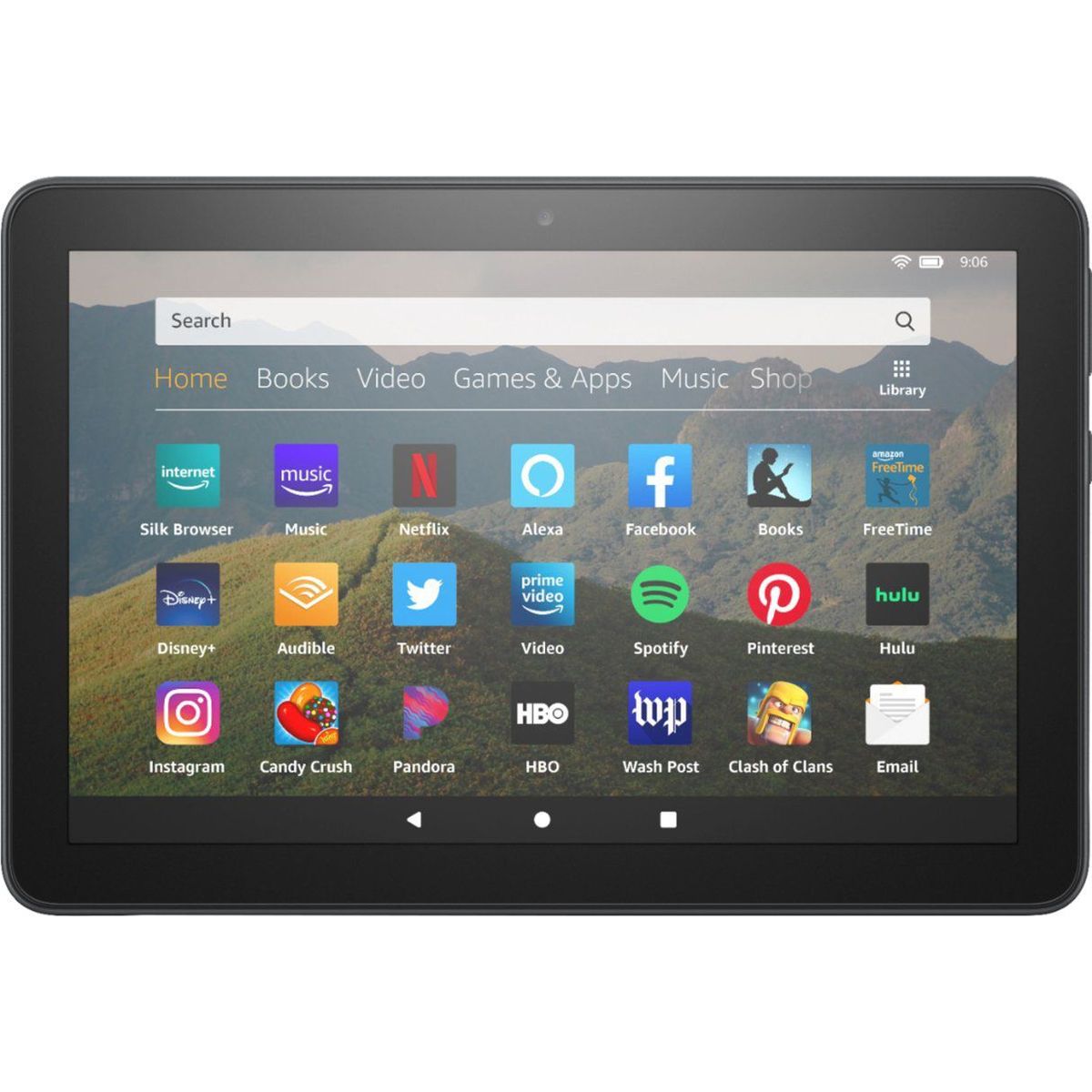 AMAZON - TABLET AMAZON FIRE HD 8 10TH GENERACION 8'' WITH ALEXA 64 GB BLACK