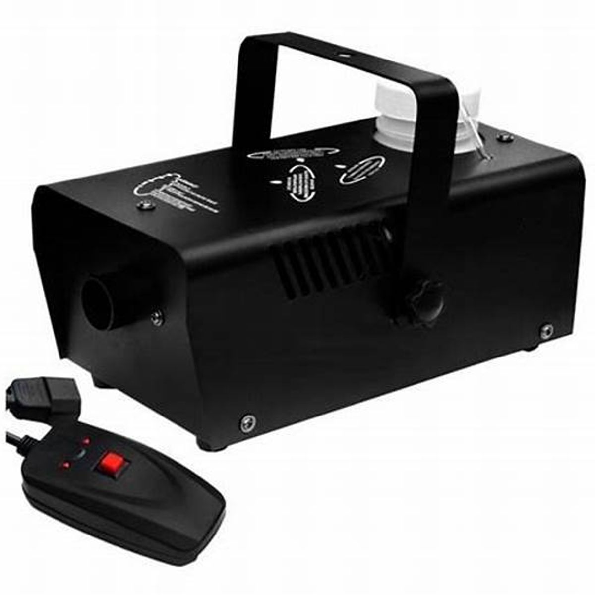 GENERICO - MAQUINA DE HUMO DE 400W CON CONTROL REMOTO Y PULSADOR MANUAL