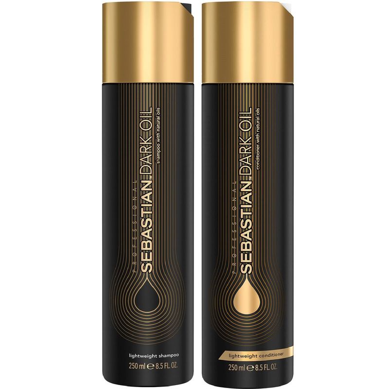 SEBASTIAN - Shampoo 250ml + Acondicionador 250ml Sebastian Dark Oil