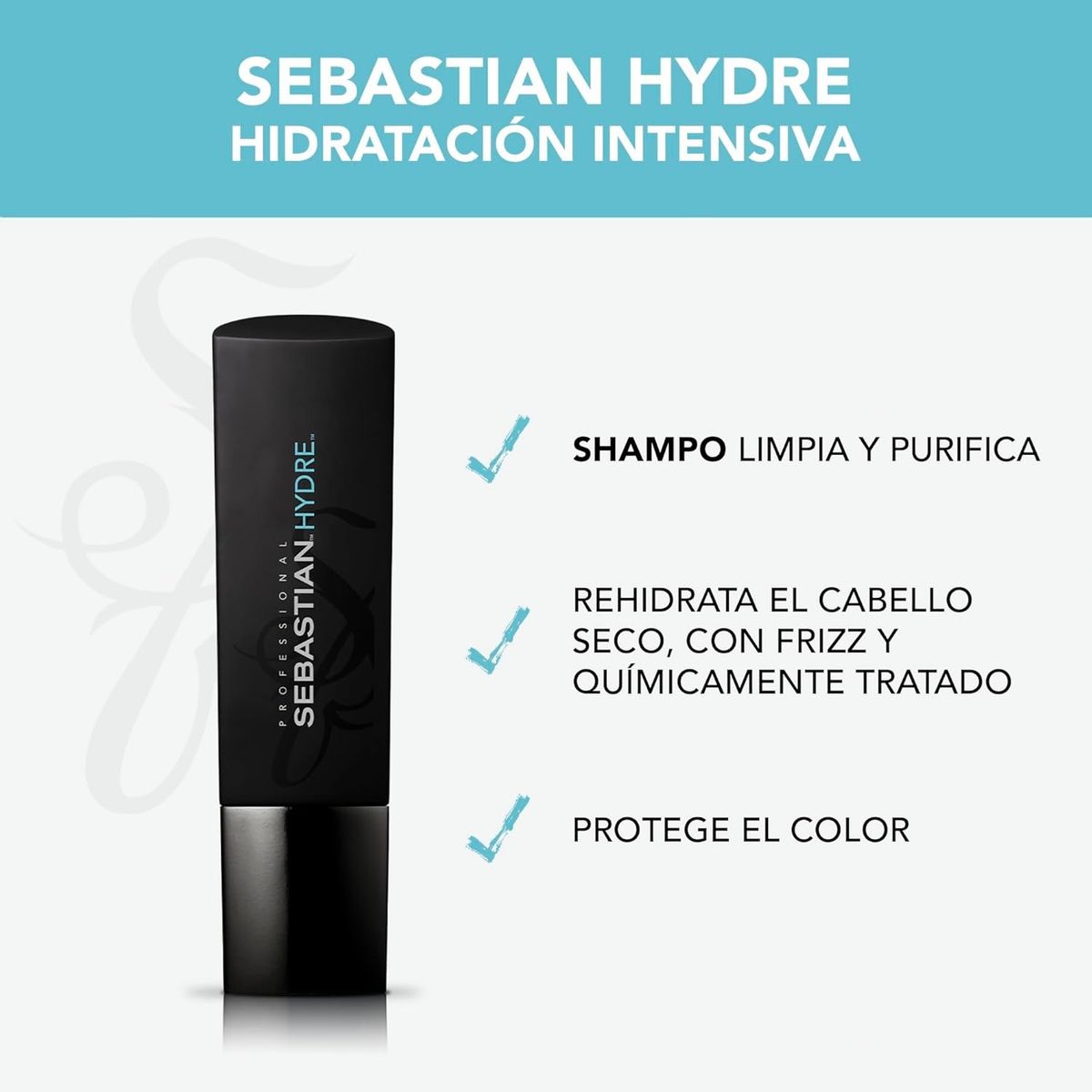 SEBASTIAN - Shampoo Hidratante 250ml + Mascarilla + Dark Oil Sebastian Hydre