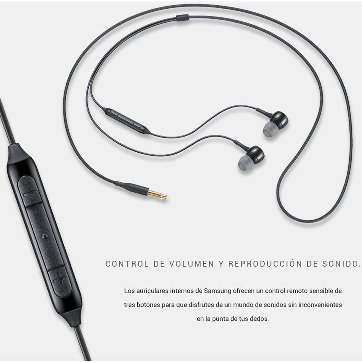 SAMSUNG - Audífonos Samsung In Ear IG935 Original S4 S5 S6 S7 S8 Negro