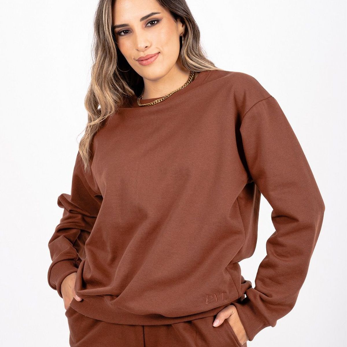 PYT - Polera Polerón Algodón Franela Mujer