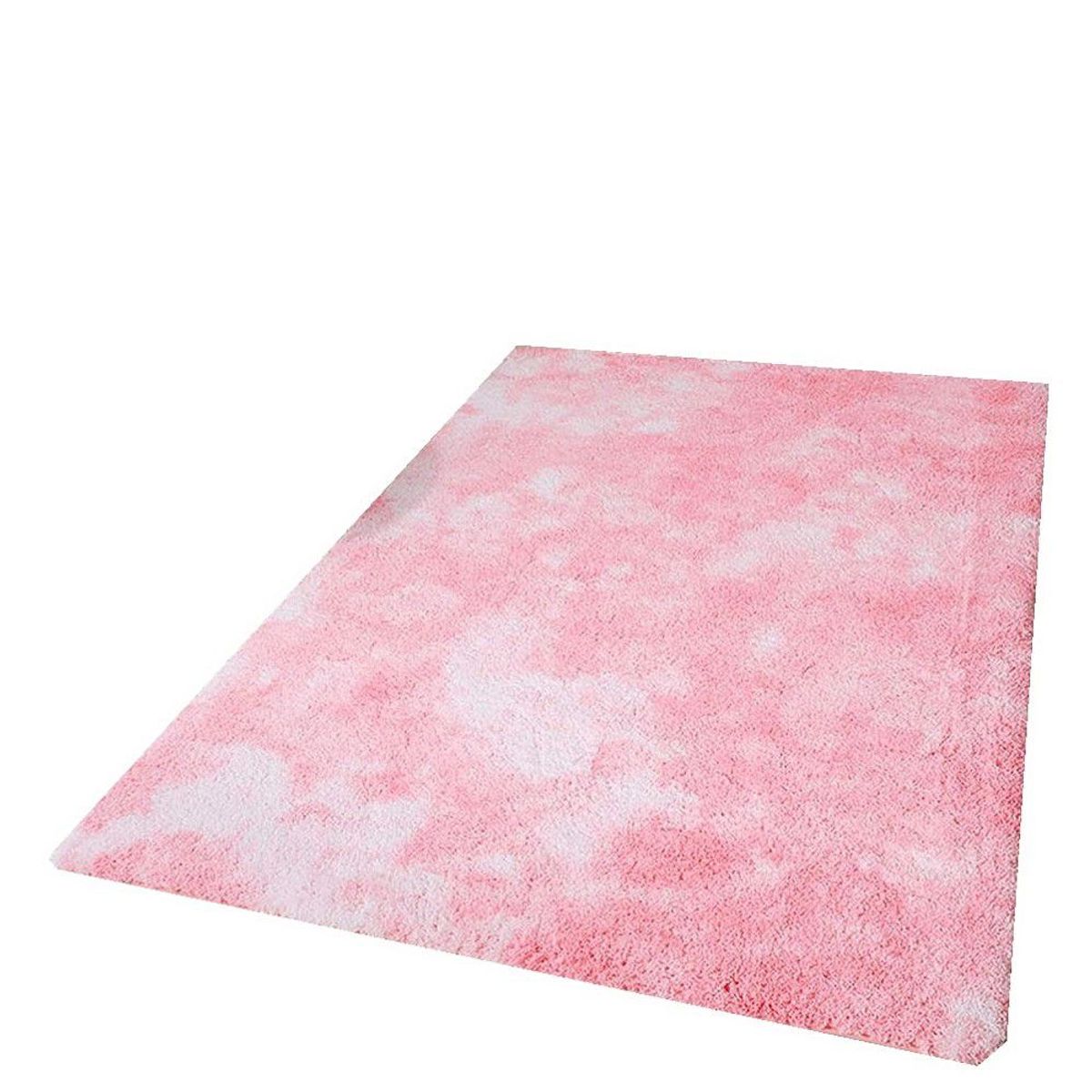 GENERICO - Alfombra de felpa piso de terciopelo para sala 140cm x 2m - Rosa