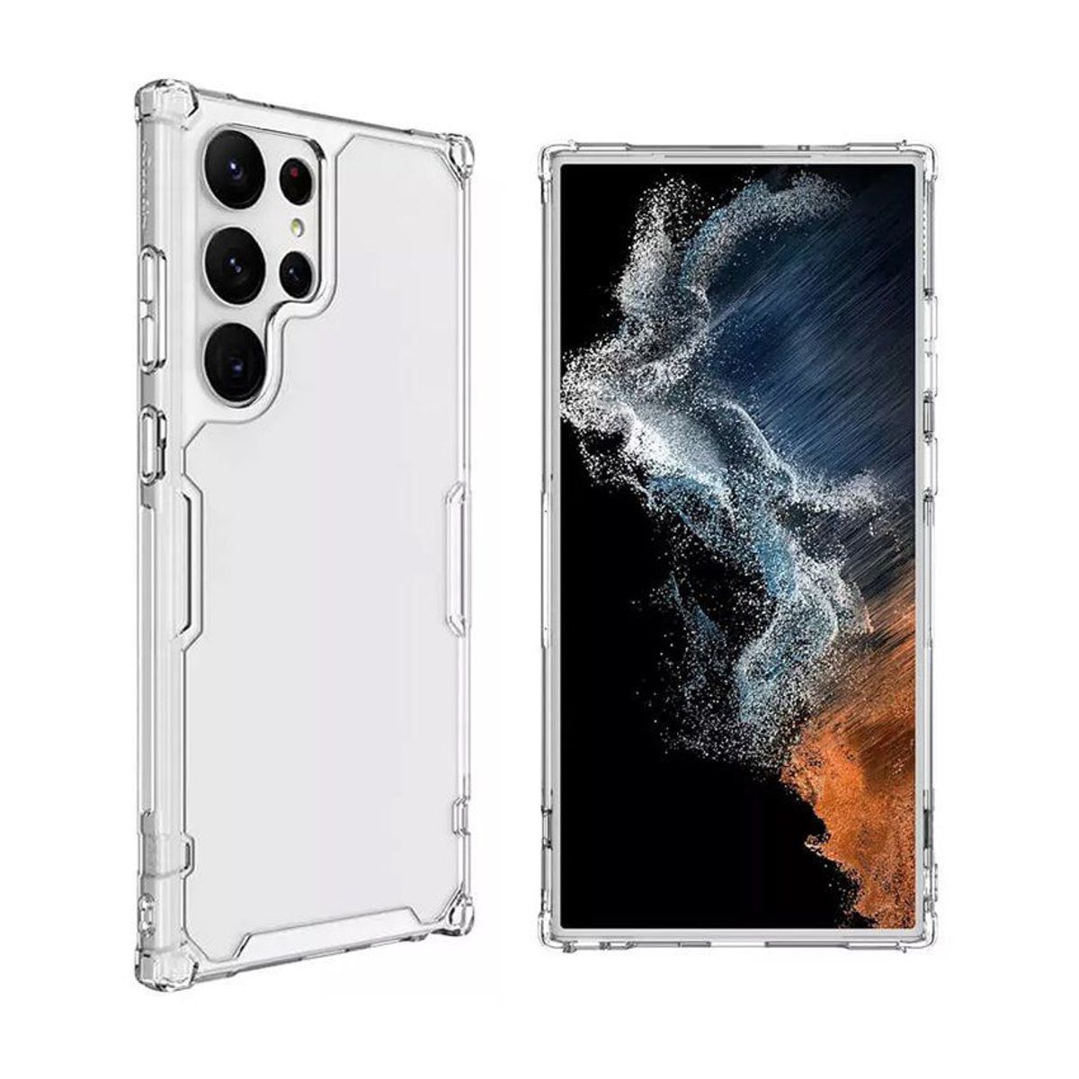 NILLKIN - Case Nillkin Nature Pro TPU para Samsung S23 ultra - Transparente