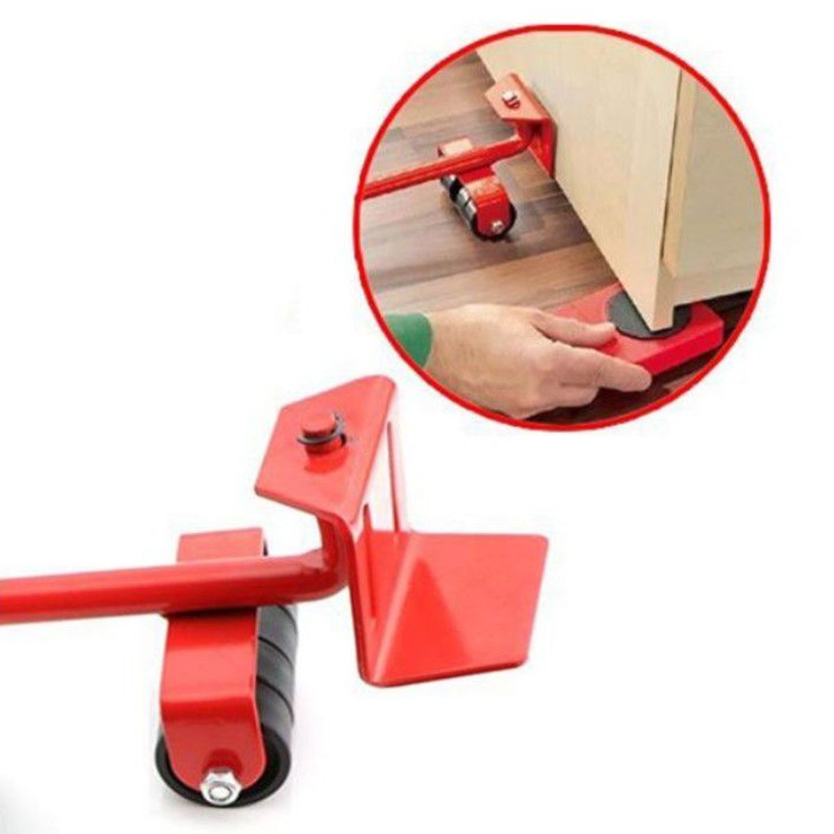 GENERICO - Elevador Para Mover Muebles Moving Helpers Set 5 Pcs