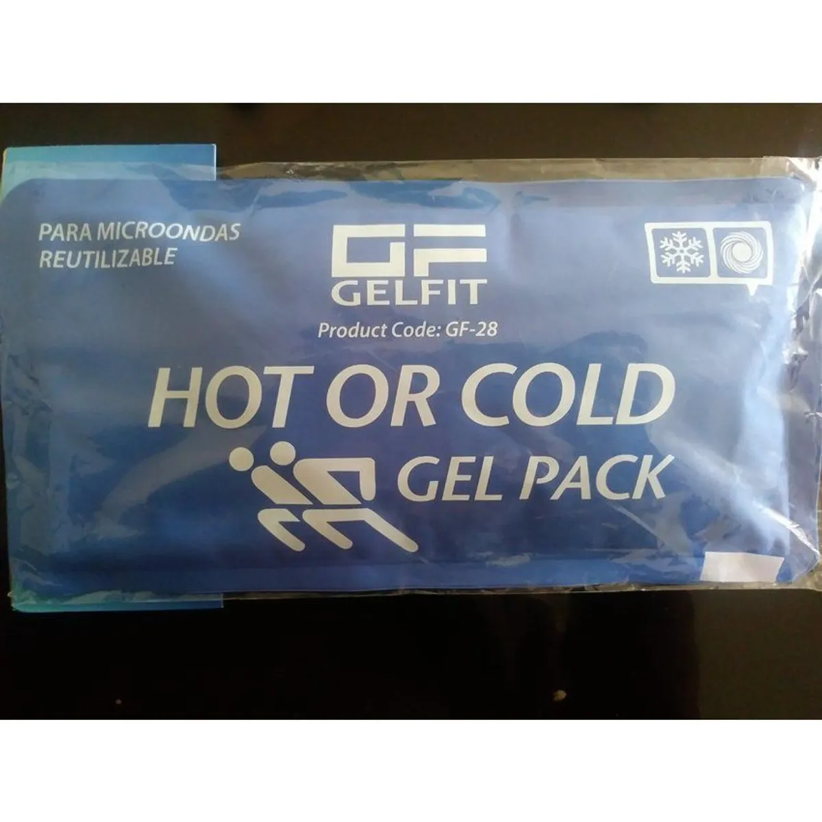 GENERICO - Compresas de gel terapéuticas/ frío, calor / 13 cm x 28 cm