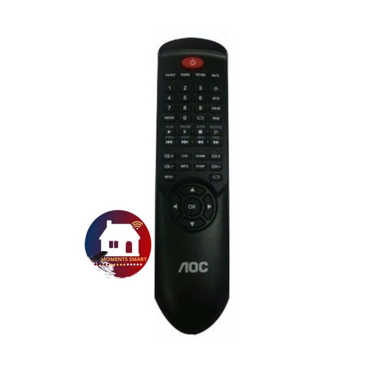 GENERICO - Control Remoto Aoc para Smart Tv Lcd Led