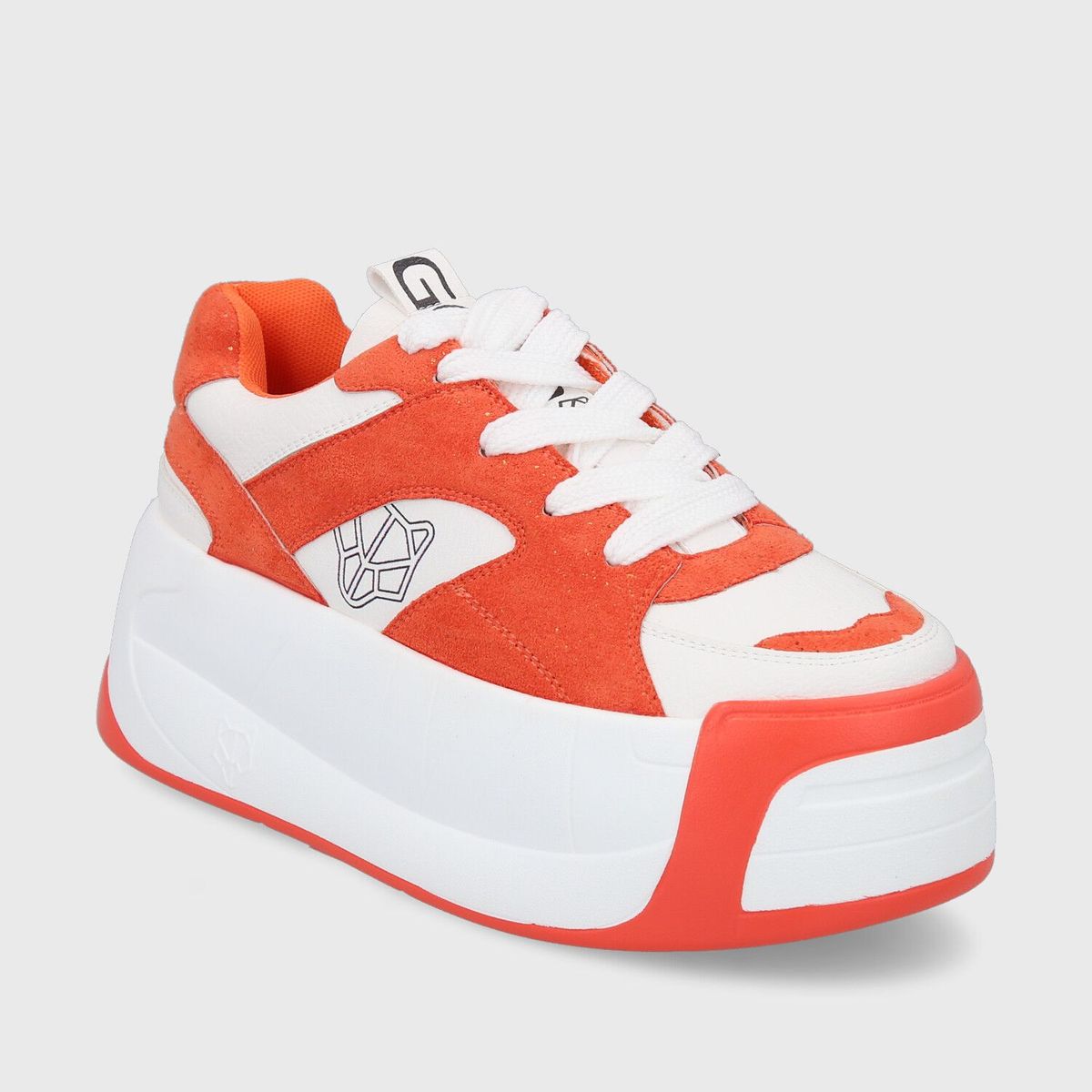 GOTTA - Zapatilla Plataforma Naranja Mujer C7325 Gotta