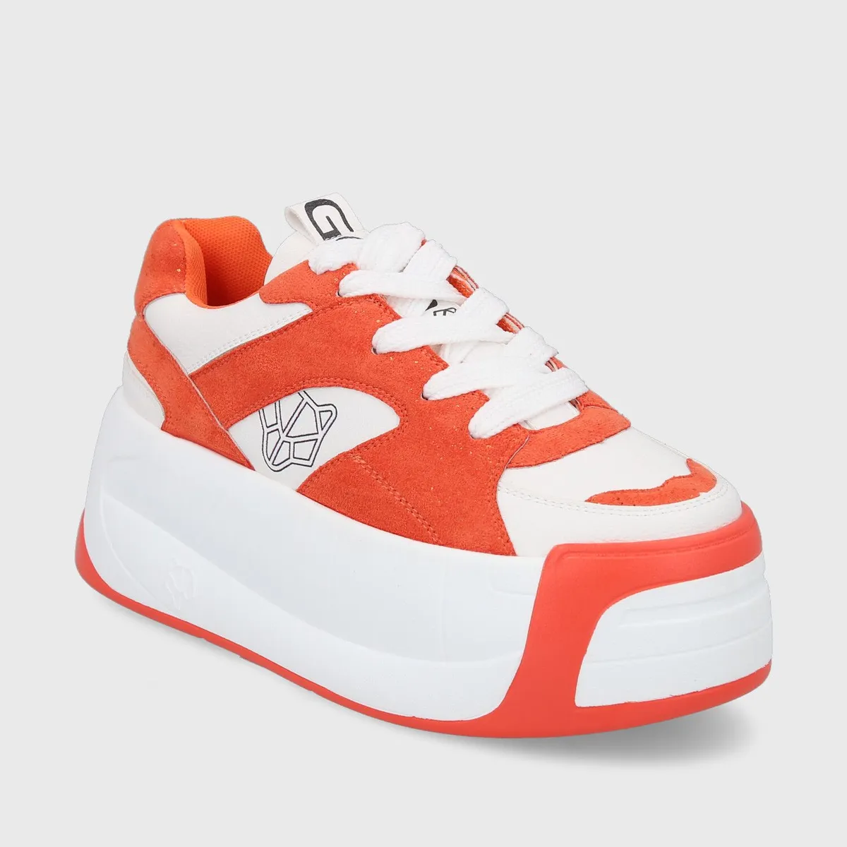 GOTTA - Zapatilla Plataforma Naranja Mujer C7325 Gotta