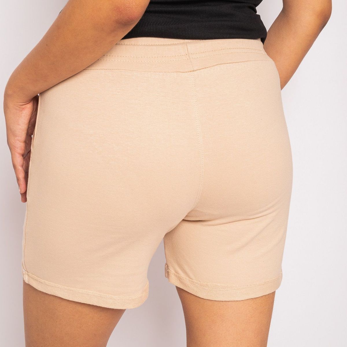 PYT - Short Algodón French Terry Básico Mujer