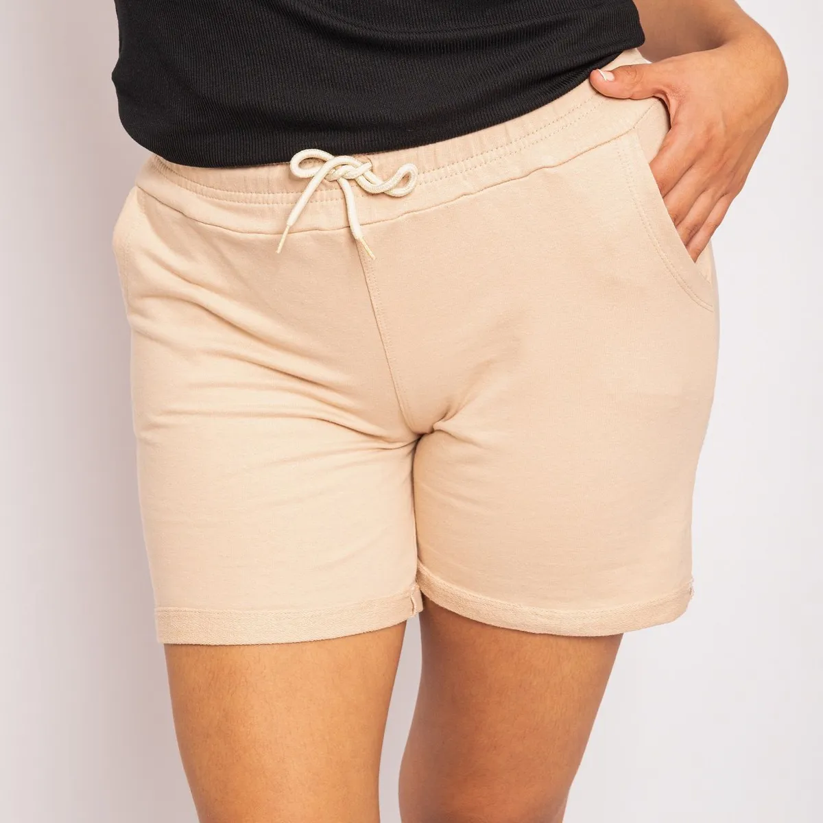 PYT - Short Algodón French Terry Básico Mujer