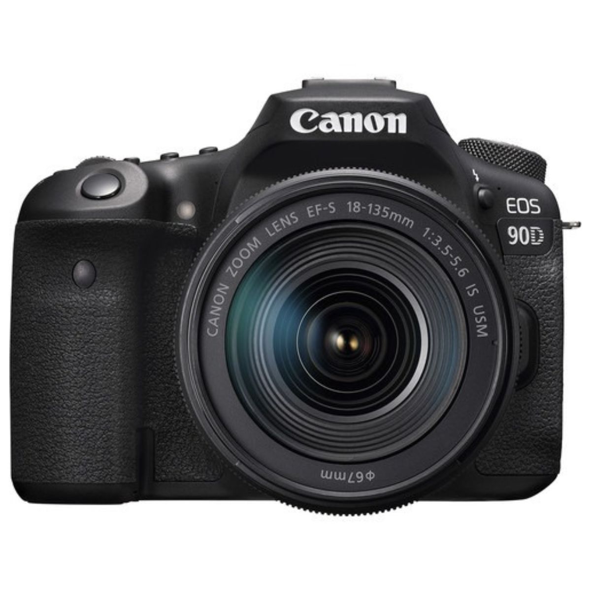 CANON - Cámara Canon EOS 90D DSLR  Lente EF-S 18-135 MM IS USM  Kit Ultimate