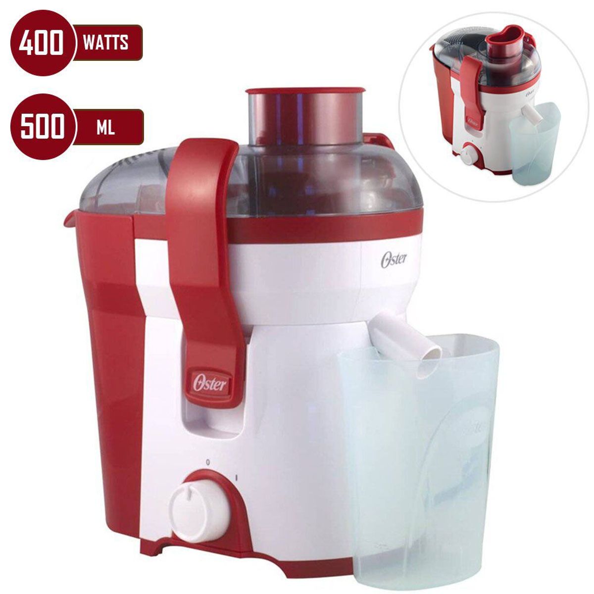 OSTER - Extractor De Jugos  400W FPSTJE316R