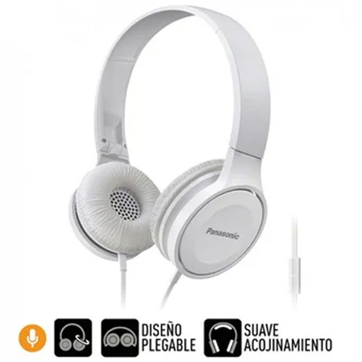 PANASONIC - Audífonos On Ear Panasonic con Micrófono