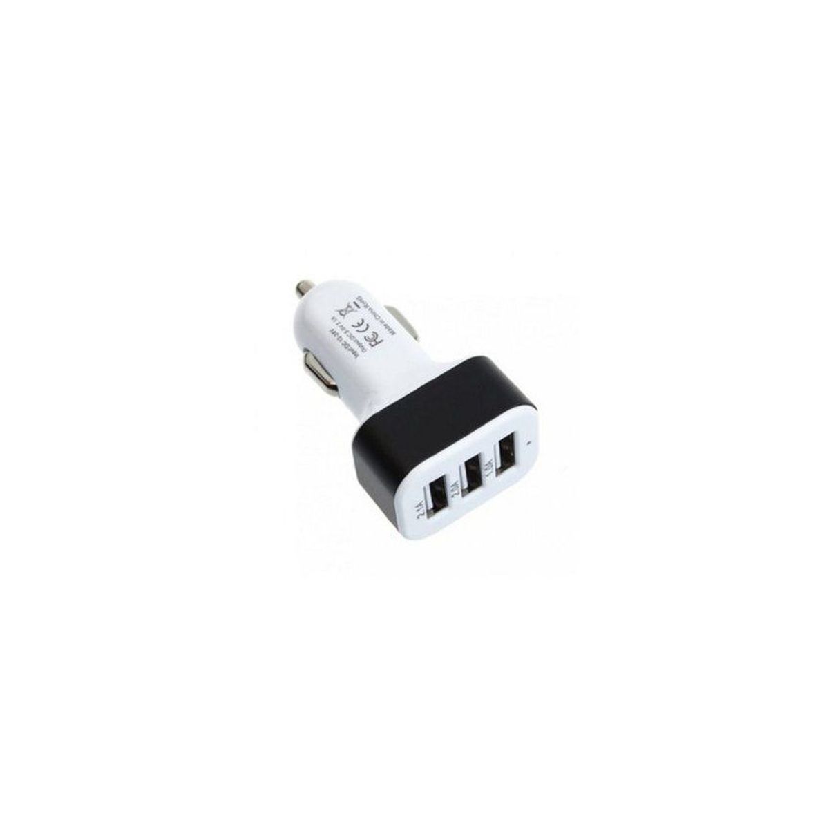 GENERICO - Cargador para autos con 3 puertos usb